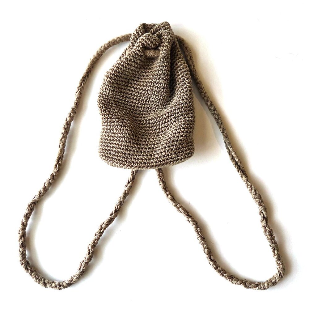 The Sak Crochet Mini Backpack Bag